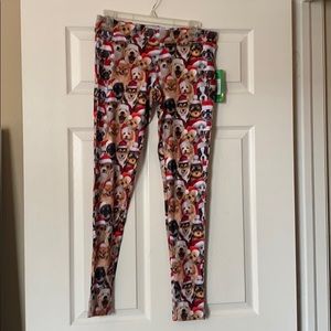 Christmas Puppy leggings